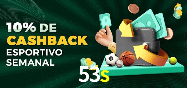 10% de bônus de cashback na 53s